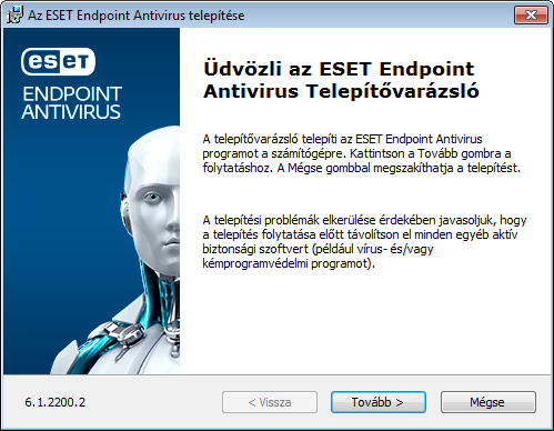 3.1.2 Az ESET AV Remover használatával történő eltávolítás hibával fejeződött be Ha az ESET AV Remover eszközzel nem tud eltávolítani egy víruskereső programot, értesítést kap arról, hogy az ESET AV