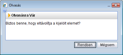 Az adatlap átolvasás után, a Mégsem gombra kattintva bezárható. IRATOK OLVASÁSA Az gombra kattintva a már megtekintett iratokat eltávolíthatjuk a listából.