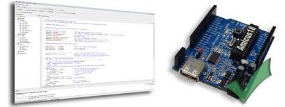 Az AMICUS egy Ingyenes és korlátozás nélküli BASIC fordító és integrált fejlesztői környezet Microchip PIC18F25K20 és PIC18F25K22 mikrovezérlőkhöz.