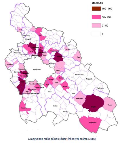 82 Vecsésen 2 db bölcsőde működik: - Semmelweis Bölcsőde (önkormányzati fenntartású) - Lila Fecske Bölcsőde, Óvoda és Családi Napközi (magán fenntartású) Forrás: TEIR A