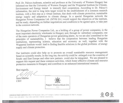 Letter of Interest