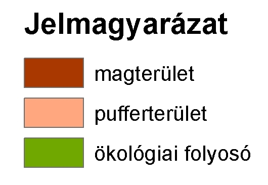 A fokozottan érzékeny, ugyanakkor a környezettudatos települési lakófunkciók megteremtésére alkalmas, és az idegenforgalom szempontjából is jelentős tájpotenciállal rendelkező területek a következők;