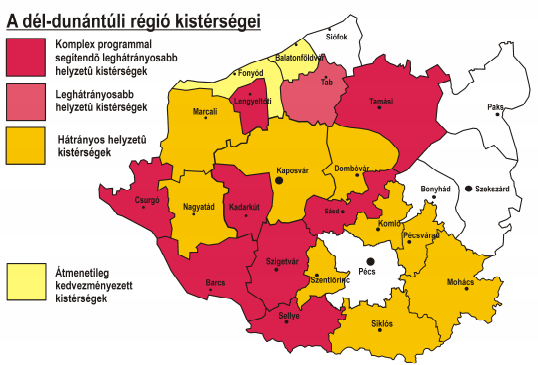 A foglakoztatási színvonal alakulását befolyásoló tényező az is, hogy az egyes megyék statisztikailag meghatározott kistérségeiben milyen a társadalmi-gazdasági helyzet.