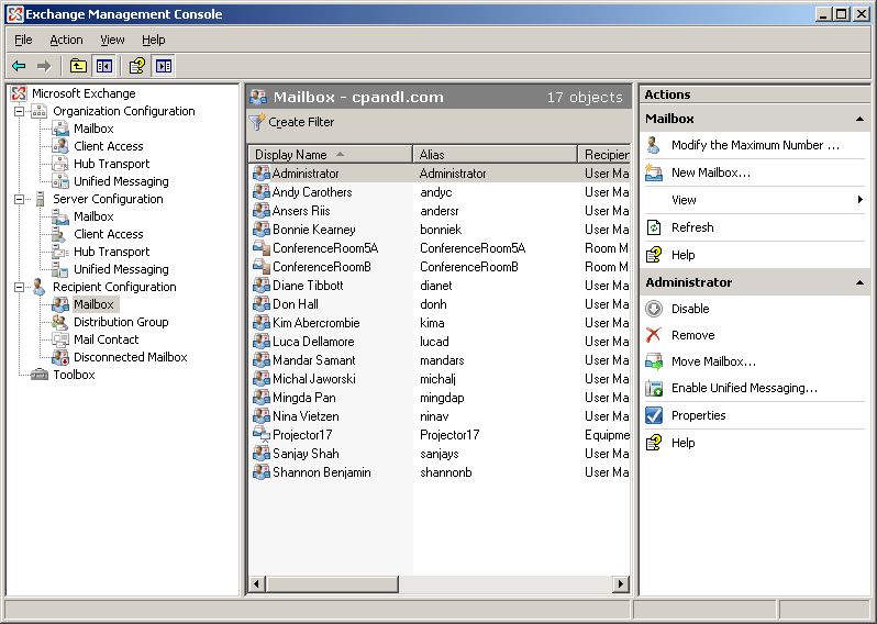 1. fejezet: A Server 2007 felügyeletének áttekintése Best Practices Analyzer Ellenőrzi az Exchange-szervezet konfigurációját és épségét, és megvizsgálja, hogy megfelel-e a rendszer a Microsoft által