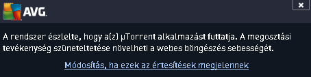 5.8. AVG Tanácsadó Az AVG Tanácsadó olyan problémák észlelésében segít, amelyek lelassítják a számítógépét, vagy kockázatnak teszik ki, és ilyenkor egy intézkedést javasol a helyzet megoldásához.