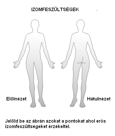 Ismételd a szabad képekkel való gyakorlatot néhányszor, és készíts jegyzeteket minden alkalommal, mindaddig, amíg megérted és megtapasztalod, hogy mely képek okoznak feszültséget benned, és a tested