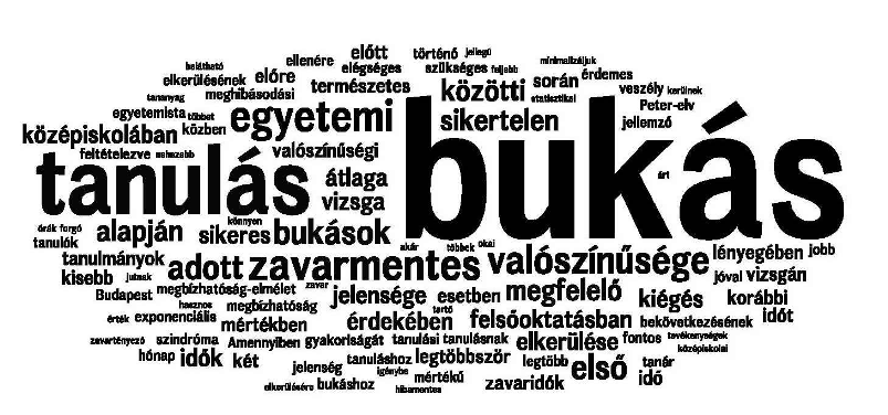 6. A sikertelen tanulás következményei Miért buknak meg kedvenc tárgyaikból az egyetemen azok, akik a középiskolában a legjobbak közé tartoztak? - A bukásnak is van matematikája.