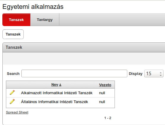 Alkalmazás futtatása Az alkalmazásnak két fő űrlapja van.