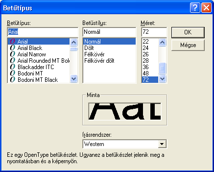 A KONICA MINOLTA PS illesztőprogram beállítása (Windows) 7 3 Végezze el a következő beállításokat: Szöveg: Kijelzésre kerülnek a vízjel karakterei.