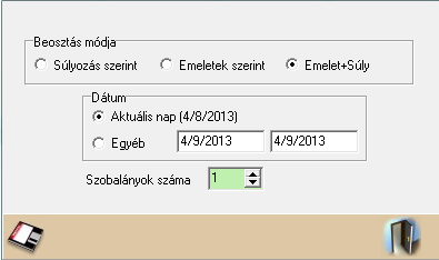 Mindegyik átadásról kassza átadási bizonylatot automatikusan nyomtat a rendszer, amely biztosítja a pontos elszámolást, elszámoltatást. 5.