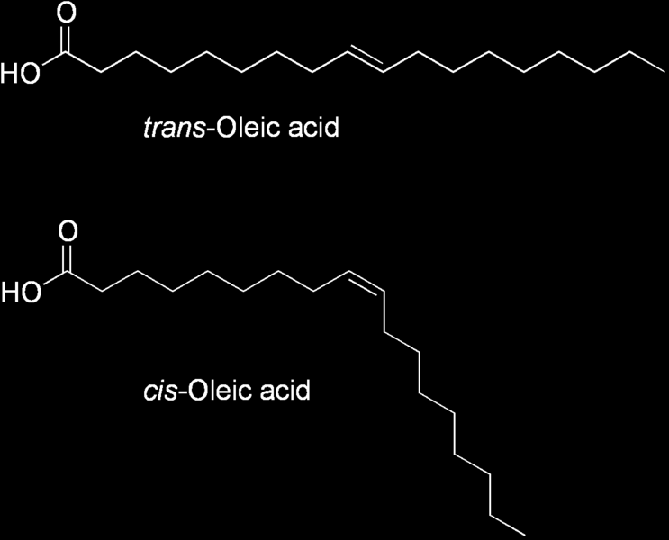 Zsírsavak térszerkezete: - számos konformere lehet (C-C) kötés szabadon forog - a nyújtott (all-anti) a legkedvezőbb (minimális taszítás a