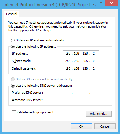 Statikus IP hálózati kapcsolat konfigurálása vagy 1. Ismételje meg a Configuring a dynamic IP/PPPoE network connection (Dinamikus IP/PPPoE hálózati kapcsolat konfigurálása) című rész 1-5. lépését.