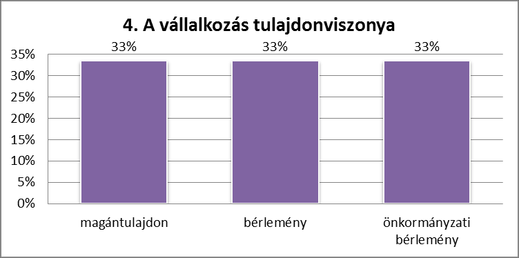 3. Mióta üzemelteti a vállalkozást? 4.