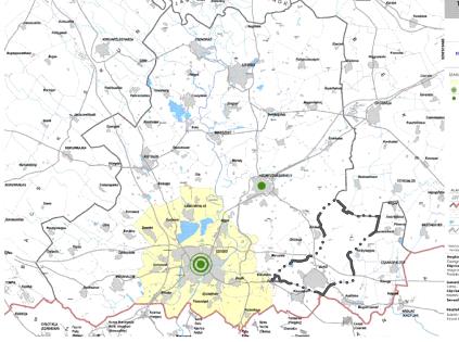 HELYZETFELTÁRÓ- HELYZETELEMZŐ - HELYZETÉRTÉKELŐ MUNKARÉSZEK 32 Az OTrT módosítása által megszüntetett övezet, nem kell alkalmazni.