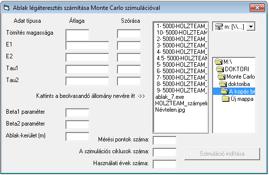 12. fejezet A megbízhatósági modell numerikus alakjának meghatározása függetlennek tekinthető, de a záródási vonal mentén végzett mérések viszont nem.