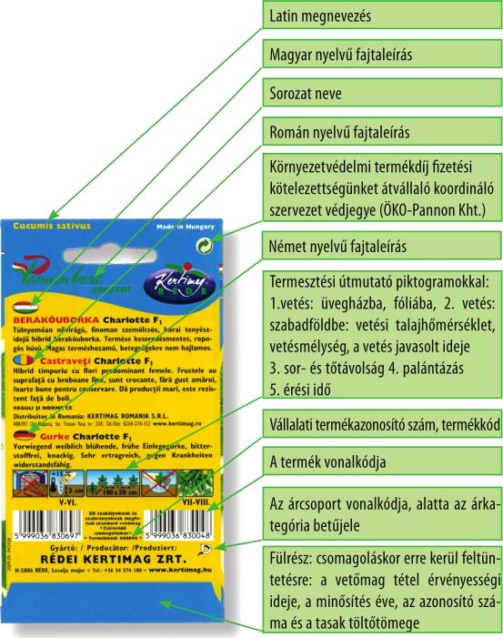 Vetőmag értékmérő tulajdonságai