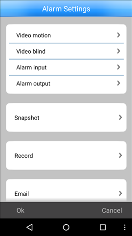 ábra Device Settings Felvételek visszajátszása a Remote playback-ben.