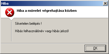 3 Bejelentkezés A program elindítása után először a bejelentkezési képernyő (1. ábra Bejelentkezés) jelenik meg. 1.