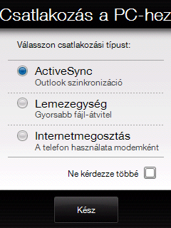 52 Az első lépések Megjegyzés Bizonyos képernyőkön, ahol nem jelenik meg a hangerő állapota ikon a címsorban, a HANGERŐ gombot kell használnia a készülék bal oldali panelén, ha be szeretné állítani a