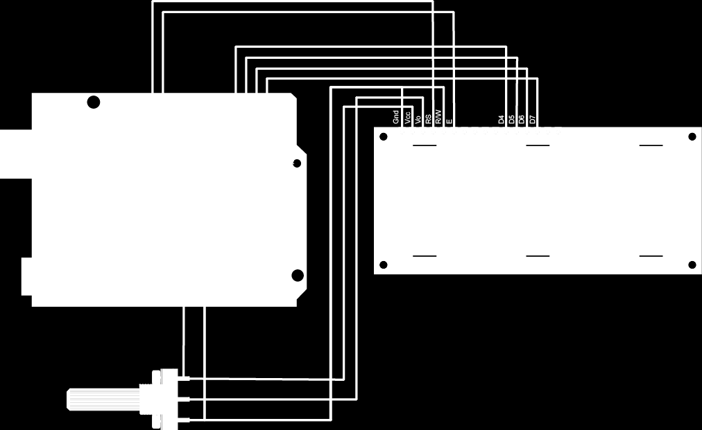 A kijelző használata Bekötés: Google arduino display Használata: LiquidCrystal class példányosítása (write(), setcursor(), blink(), clear(), stb.) Példa: #include <LiquidCrystal.