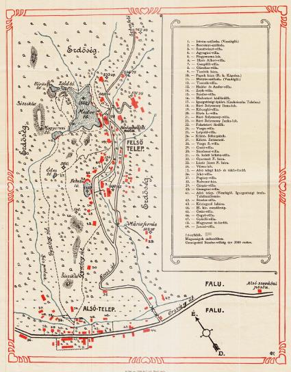 Turistatérképek 1880 Siebenbürgische