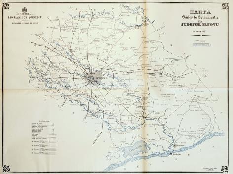 Ország-, megyetérképek, atlaszok 1864 Filipescu-Dubău: Románia és a szomszédos országok térképe 1865 Pappasoglu megyetérképek atlasza (32 megye) 1868: