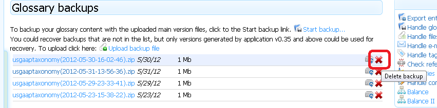 S43I02 Delete backup Biztonsági mentés törlése S43I02 Delete backup Biztonsági