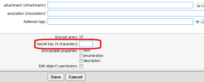 S68C02 Encrypt entry Szócikk titkosítása S68C02 Encrypt entry Szócikk titkosítása A jelölőnégyzet bepipálásával a szócikket titkosítjuk.