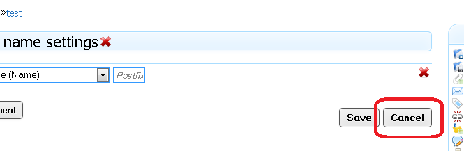 S74F03 Write default value - Alapértelmezett érték beírása S74F03 Write default value Alapértelmezett érték beírása Az alapértelmezett érték csak akkor jelenik meg, ha az attribútumok közül nem Név