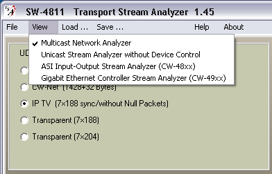 2. Input Selector A transport stream analizálásának legnehezebb lépése a transport stream bevitele a számítógépbe. A CableWorld Kft.