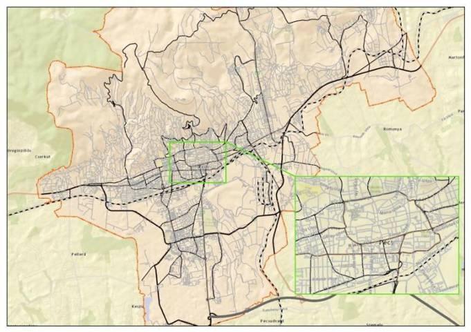 3 Pécs jelenlegi parkolási rendszerének bemutatása 3.