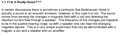 Barkhausen noise is not a noise at all Mark Willcox & Todd Mysak An