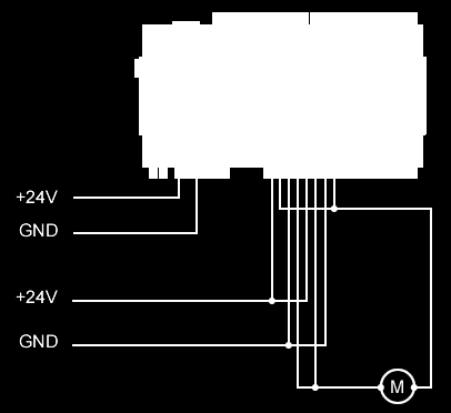 Polaritásváltás megoldása DC motorok esetén: Az alábbi kapcsolásban láthatja hogyan vezérelhet DC motorokat, melyeket gyakran