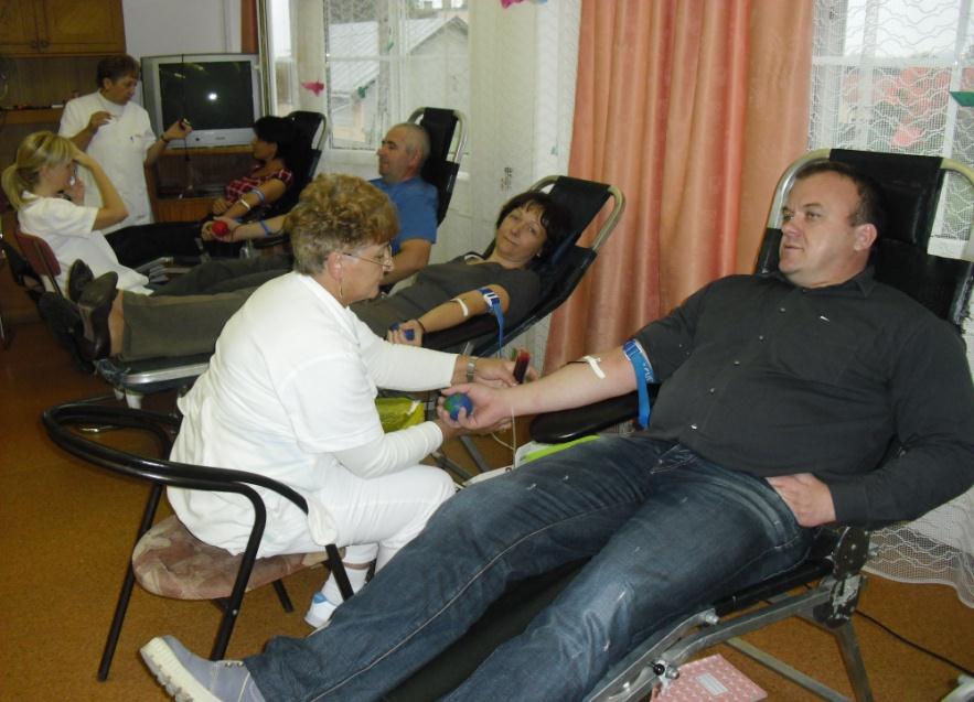 2010-es részvételünk megyei szinten Szabolcs-Szatmár-Bereg megye: Nagykálló: véradás és egészségügyi szűrések nagy sikerrel