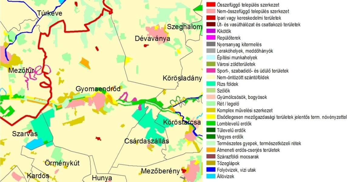 HELYZETFELTÁRÓ - HELYZETELEMZŐ - HELYZETÉRTÉKELŐ MUNKARÉSZEK 81 A déli területeken az átlagos birtoknagyság nem éri el a 3 hektárt.