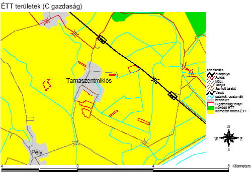 Térképek a támogatási