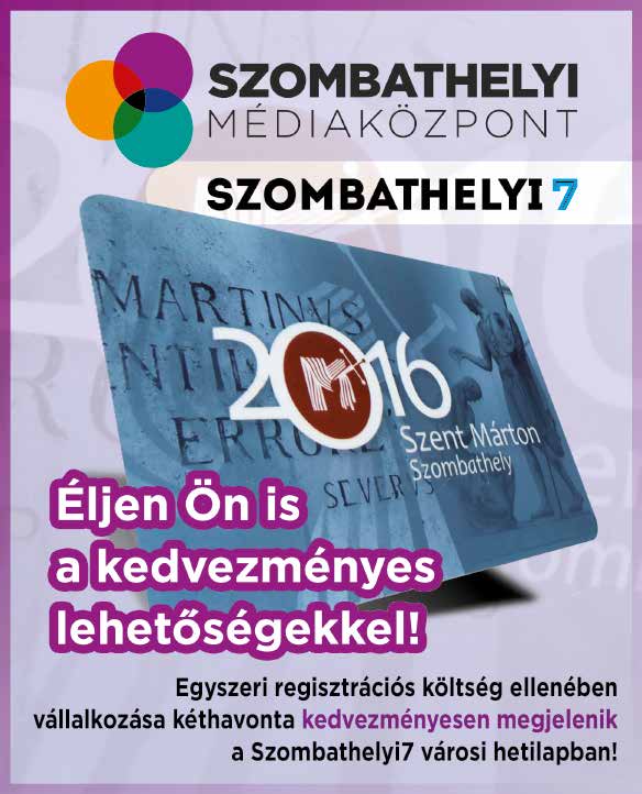 Állásbörze 19 SZOMBATHELYI 7 2014. szeptember 20.