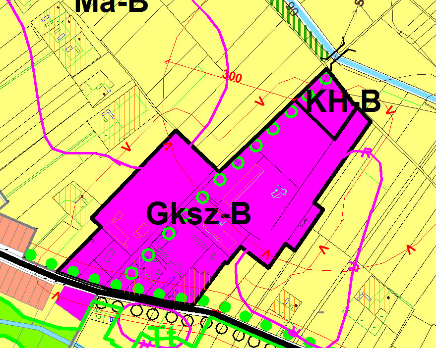 bővítésre a szomszédos Má mezőgazdasági táblák (050/95, 96) bevonásával.