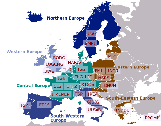 HUMBOLDT partnerek Fraunhofer-IGD (GER), ETRA (ES), HSRS (CZ), Logica CMG (UK), IGN (F), Intergraph (CZ), ETH Zürich (CH), TU Delft (NL), Uni Rome (I), FÖMI (H), MARIS (NL), KTC (Lit),