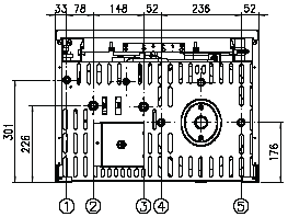 Zárt égésterű készülékek (New Elite F24, F30) méretei 7. gázbekötés Ø 1/2 8.