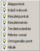 DXF mentés: az ablak tartalmát elmenti AutoCAD R12 DXF formátumú fájlba. Mentéskor csak azokat a rajzelemeket írja ki a DXF fájlba amelyek fóliája be van kapcsolva.