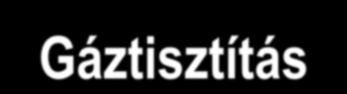 Gáztisztítás Lényeges különbség van a magas és alacsonyhőmérsékletű gáztisztítás között: hő bypass Nem célunk, hogy lehűtsük a gázokat. A technológia viszont megkíván valamekkora hőelvonást.