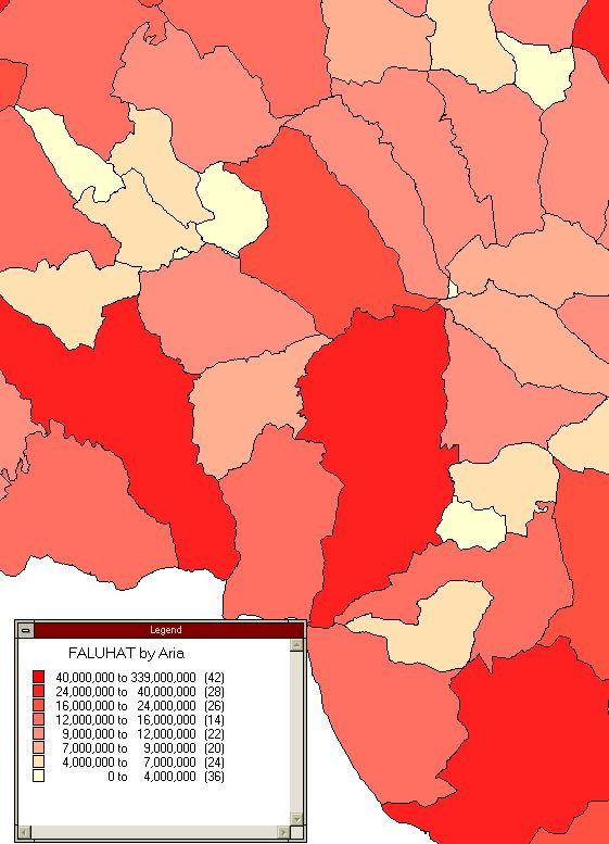 Tematikus térkép Színfokozatok Szimbólumfokozatok Egyedi érték Pontsűrűség Diagram Oszlopdiagram Kördiagram Térképtípusok Tematikus térképek típusai Színfokozat Az alakzatok ugyanolyan szimbólummal,