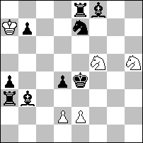 Érsek Tibor StrateGems 2010 / Ápr-Jun 3HM (MB:01/31p) H#2 a) Diagram (5+7) b) e7 e6 a) 1 f4! d4 + 2 e6 d8= # b) e7 e6 1 b4!
