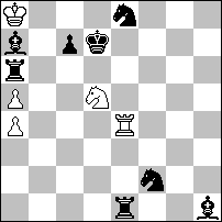 Pásztor József KobulChess 2012 Dec No 93 (MB:05/32p) I 1 f8 c6 + 2 e6 g7 f8= # II 1 g8 f3 + 2 f6 h7 g8= # "Pin mates, ws promotions, change of function, black FML, a beautiful