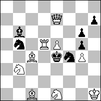 ÉRSEK Tibor idee & form, 2011/Júl (MB:04/26p) 1 g4? threat : 2 d5 # 1 b7-~ 2 c8 # 1 b7-d6 2 d8 # 1 e4 2 e4 # but 1 d1! #2 (8+11) 1 e4!