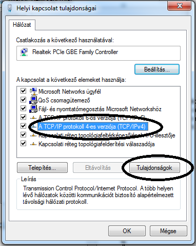 A MELLÉKLET Az alábbi beállítások és képek a Windows XP programra vonatkoznak, a Windows más verzióinak használata esetén a beállítás lépései kissé eltérhetnek. 1.
