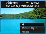 Képek szerkesztése (Lejátszás menü) A menü műveletekkel kapcsolatos információ a 47. oldalon található.