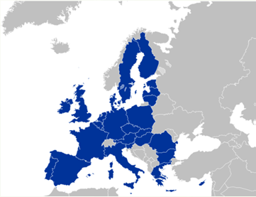 Európai Unió és Európai Gazdasági Térség tagállamai Európai Unió (EU) tagállamai Európai Gazdasági Térség (EEA) EU 27 tagállama + Norvégia, Liechtenstein, Izland EGK Ausztria (1995) Belgium (1952)