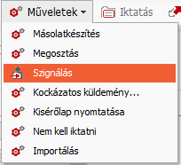 menüpontra. 3.